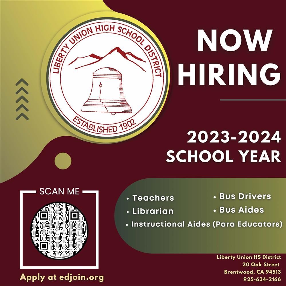  LUHSD - NOW HIRING